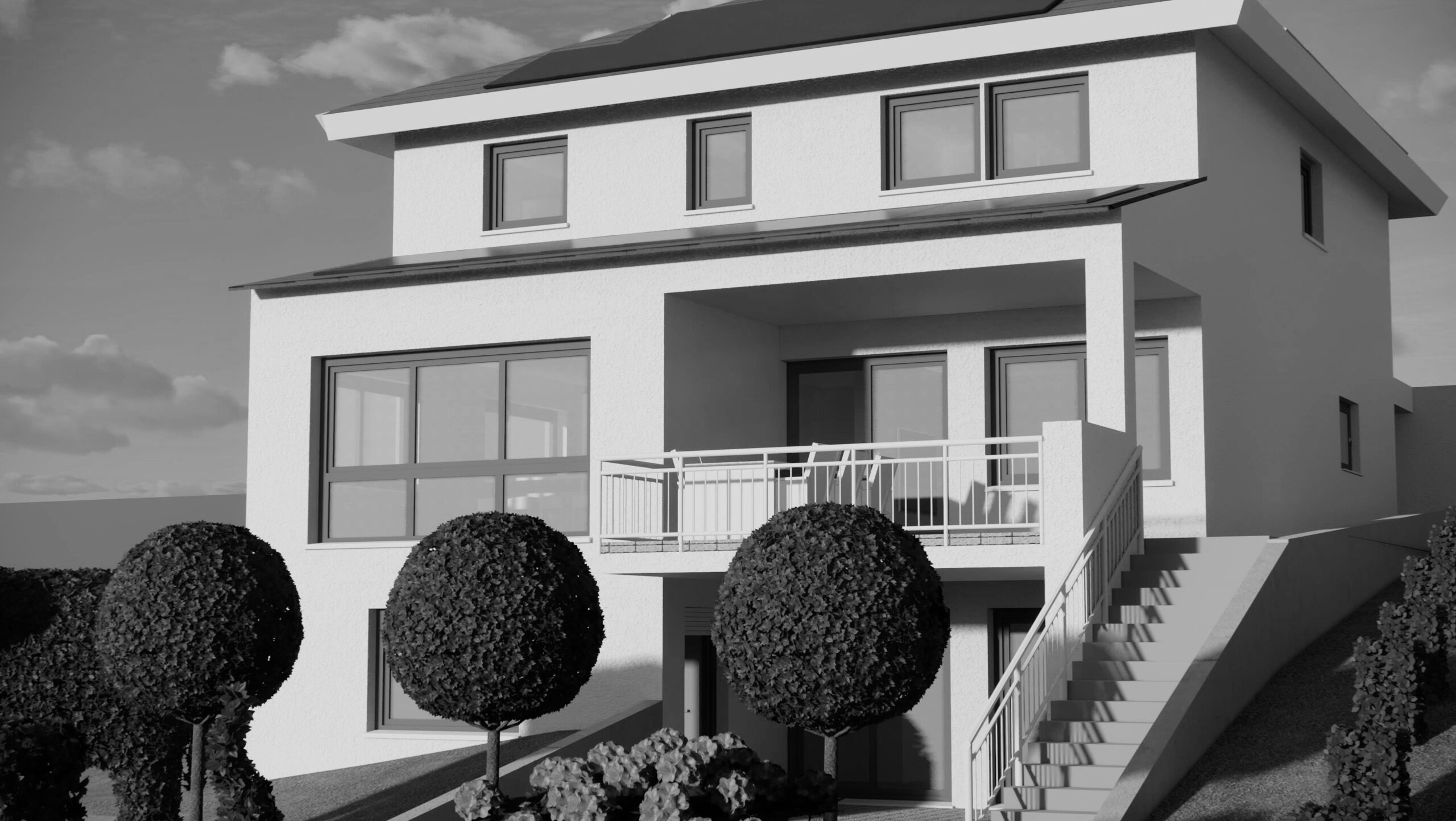 3D-Visualization of a house